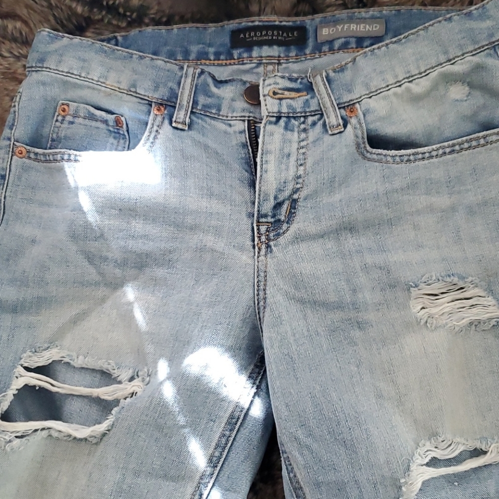 Aeropostale boyfriend jeans size 8